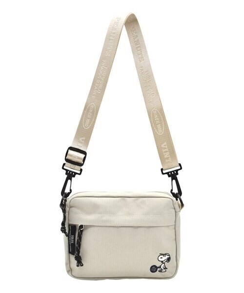 nissen（ニッセン）の「PN/SOLEIL ミニショルダーバッグ (PEANUTS)（バックパック/リュック・メンズ・ライトベージュ/ブラック/レオパード・Y）」の4枚目の写真
