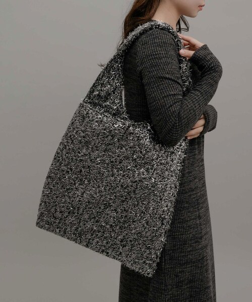 URBAN RESEARCH Sonny Label（アーバンリサーチサニーレーベル）の「CONTROL FREAK　Glitterトート（トートバッグ・レディース・シルバー/ゴールド・one）」の5枚目の写真