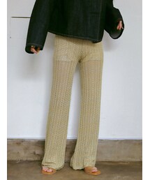 Ungrid | ラメニットフレアパンツ(その他パンツ)