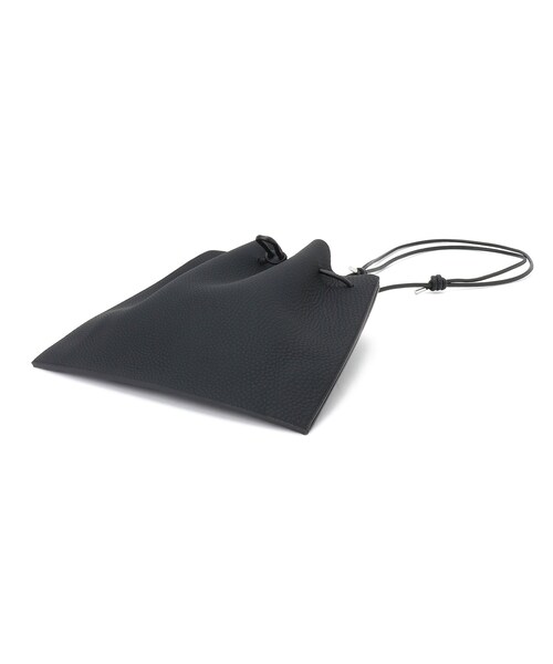 ADAM ET ROPE'（アダムエロペ）の「【ITTI/イッチ】HERRIE KINCHAKU SHOULDER -MM / DIPLO SKY（ハンドバッグ・メンズ・ブラック・F）」の6枚目の写真