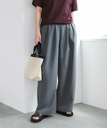 URBAN RESEARCH DOORS | 『UR TECH』完声/涼ギャザーワイドパンツ(その他パンツ)