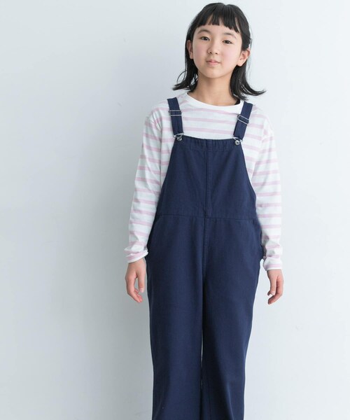 URBAN RESEARCH DOORS(アーバンリサーチドアーズ)の「『親子リンク』ボーダーワイドプルオーバー(KIDS)(その他トップス・キッズ・NVY/PINK/BLUE・105/120/135/150)」の18枚目の写真