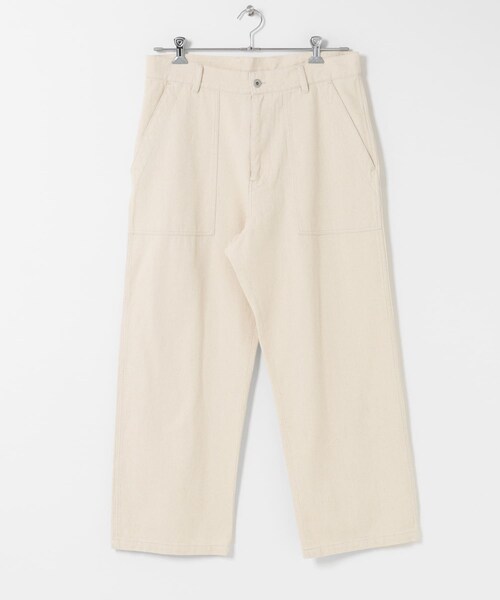 URBAN RESEARCH Sonny Label（アーバンリサーチサニーレーベル）の「ARMY TWILL　DENIM BAKER PANTS（デニムパンツ・メンズ・BLUE/KHAKI/ECRU・M/L）」の12枚目の写真