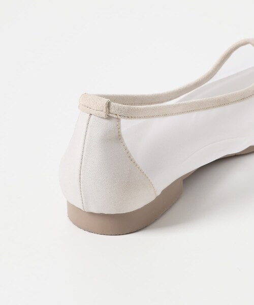 RODE SKO（ロデスコ）の「『MADE IN JAPAN』シアーフラットシューズ（バレエシューズ・レディース・BLACK/BEIGE/WHITE・36/37/38）」の13枚目の写真