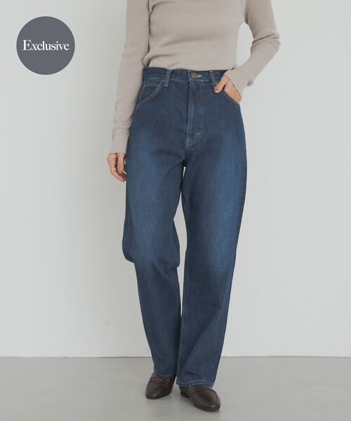 URBAN RESEARCH DOORS（アーバンリサーチドアーズ）の「『別注』Lee101×DOORS　STRAIGHT PANTS（デニムパンツ・レディース・DARK USED/ONE WASH/MEDIUMUSED/LIGHT USED・XS/S/M/L）」の7枚目の写真