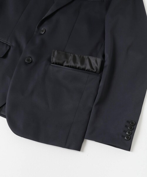 URBAN RESEARCH(アーバンリサーチ)の「RE:NAPES サテンジャケット(テーラードジャケット・メンズ・CHARCOAL/NAVY・M/L)」の18枚目の写真