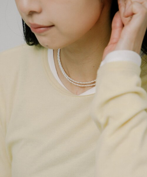 URBAN RESEARCH（アーバンリサーチ）の「BULBS　Coffea racemosa（ネックレス・レディース・SILVER・-）」の3枚目の写真