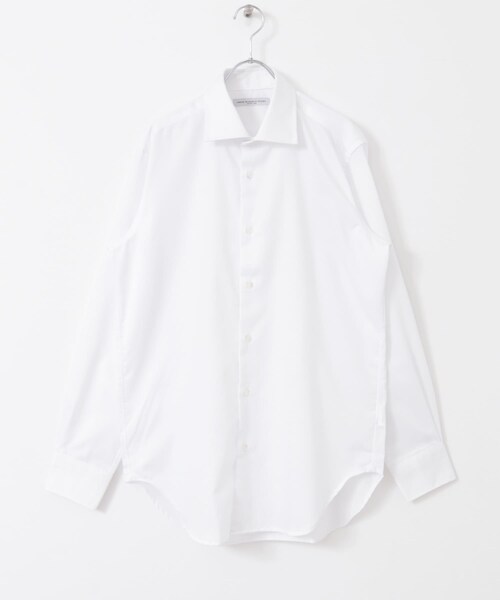 URBAN RESEARCH DOORS（アーバンリサーチドアーズ）の「『イージーケア』LIFE STYLE TAILOR　セミワイドツイル無地シャツ（シャツ/ブラウス・メンズ・WHITE・37/39/41/43）」の3枚目の写真