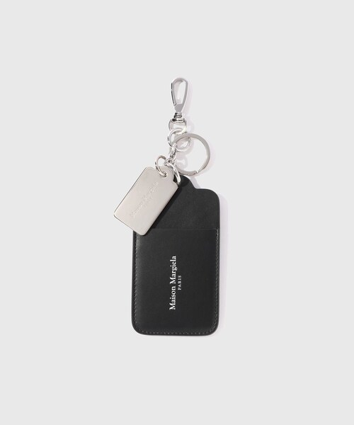 ADAM ET ROPE'(アダムエロペ)の「【Maison Margiela/メゾン マルジェラ】DOUBLE TAG KEYRING(キーケース/キーアクセサリー・メンズ・ブラック・F)」の3枚目の写真