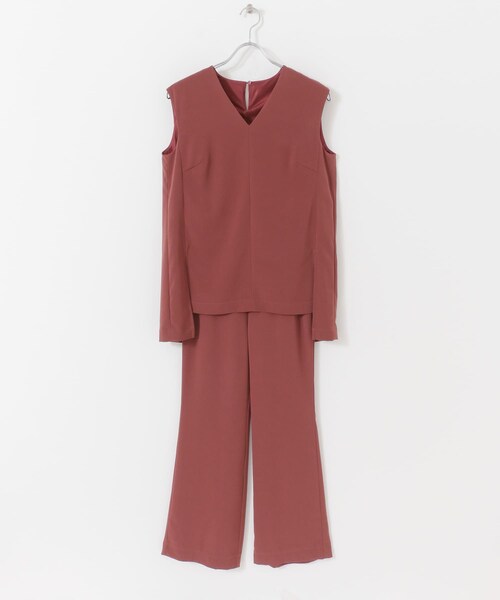 URBAN RESEARCH(アーバンリサーチ)の「LA MAISON ベルト付きセットアップ(セットアップ・レディース・BLUE/BROWN・S/M)」の14枚目の写真