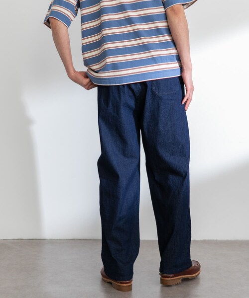 URBAN RESEARCH Sonny Label（アーバンリサーチサニーレーベル）の「接触冷感デニムイージーパンツ（デニムパンツ・メンズ・インディゴ/ライトインディゴ・M/L）」の10枚目の写真