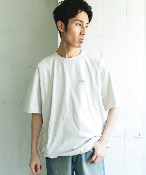 URBAN RESEARCH DOORS(アーバンリサーチドアーズ)の「『別注』KEEN×DOORS DRY TECH LOGO T-SHIRTS(Tシャツ/カットソー・メンズ・WHITE/BLACK/TIMBER・M/L/XL)」の7枚目の写真