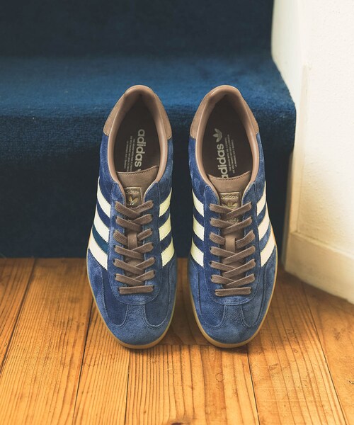 URBAN RESEARCH DOORS（アーバンリサーチドアーズ）の「adidas　EXCLUSIVE GAZELLE INDOOR（スニーカー・メンズ・BROWN/INDIGO・22.5/23/23.5/24/24.5/25）」の17枚目の写真