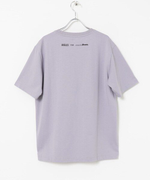 THE GOODLAND MARKET（ザグッドランドマーケット）の「AIGLE　チャリティ グラフィック 半袖Tシャツ 5（Tシャツ/カットソー・メンズ・BLANC/G.LILAS・S/M/L/XL）」の12枚目の写真