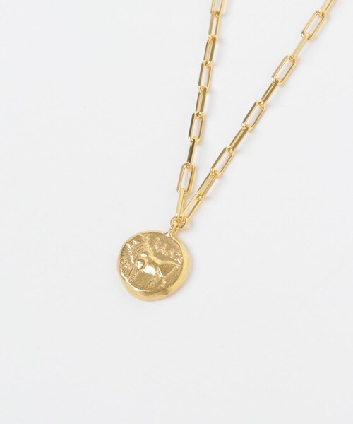 URBAN RESEARCH(アーバンリサーチ)の「MARIHA Horse ロングレクタングル 45cm(ネックレス・レディース・GOLD・-)」の1枚目の写真