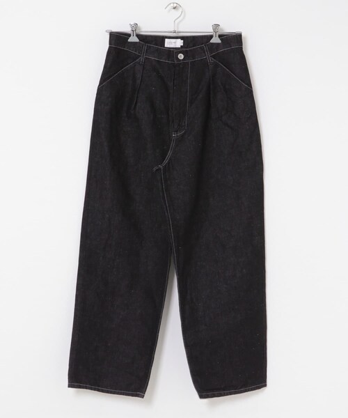 URBAN RESEARCH DOORS（アーバンリサーチドアーズ）の「STILL BY HAND　HEMP MIXED DENIM PANTS（デニムパンツ・メンズ・BLACK/DARK NAVY・44/46/48）」の7枚目の写真