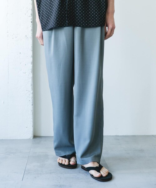 URBAN RESEARCH DOORS(アーバンリサーチドアーズ)の「トロピカルライク イージーパンツ(その他パンツ・メンズ・BLACK/BLUEGRAY/CHARCOAL・M/L)」の14枚目の写真