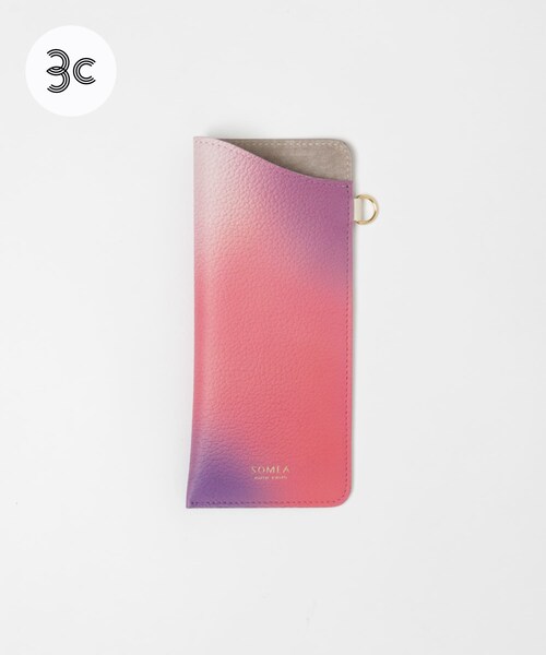 URBAN RESEARCH（アーバンリサーチ）の「池内友禅　グラスケース(ひもなし)（その他雑貨・メンズ・メロン/ブラック/ブラウン/ブルー/レモン/カシス・0）」の5枚目の写真