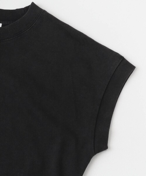 ITEMS URBANRESEARCH（アイテムズ アーバンリサーチ）の「ピグメントフレンチTシャツ（Tシャツ/カットソー・レディース・CML/GRY/BLK・FREE）」の13枚目の写真