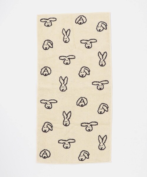 URBAN RESEARCH(アーバンリサーチ)の「WARMGREYTAIL FACETOWEL-BUNNY BUNNY(タオル・メンズ・CREAM/MINT・-)」の4枚目の写真