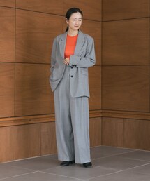 URBAN RESEARCH | スーパー100ウールワイドスラックス(その他パンツ)