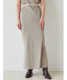 LAGUNAMOON | ハイツイストニットマキシスカート(スカート)