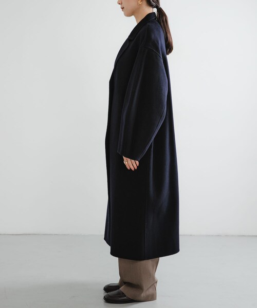 URBAN RESEARCH（アーバンリサーチ）の「new basic　super160 rever chester coat（テーラードジャケット・レディース・NAVY・36/38）」の7枚目の写真