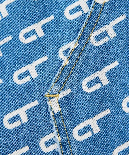 ADAM ET ROPE'(アダムエロペ)の「【サステナブル】コルセットディテールデニムスカート(デニムスカート・レディース・サックス/ターコイズ・36/38)」の17枚目の写真