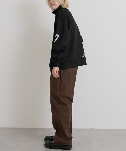 THE GOODLAND MARKET（ザグッドランドマーケット）の「TONY　LA turtle neck fleece SWEAT（スウェット・メンズ・BLK/GRY・M/L）」の7枚目の写真