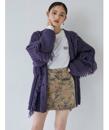 MURUA | スリーブフリンジカーディガン(カーディガン/ボレロ)