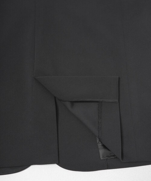 URBAN RESEARCH ROSSO（アーバンリサーチロッソ）の「ストレッチツイルノーカラージャケット（ノーカラージャケット・レディース・L.BEIGE/BLACK・36/38）」の19枚目の写真