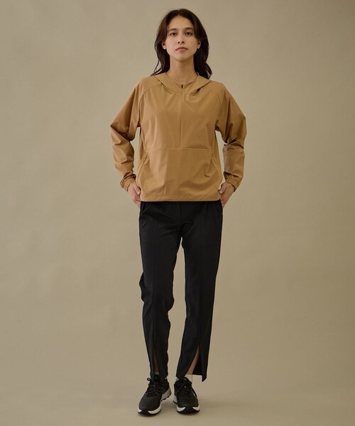 ROPE'（ロペ）の「【NOIR】【撥水】ナイロン2WAY ウィンドジャケット（パーカー・レディース・ブラック/ベージュ系・L/M/S）」の18枚目の写真