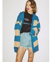 jouetie | グランジルーズシアーニットカーデ(カーディガン/ボレロ)