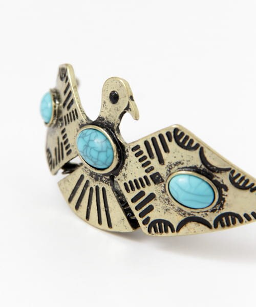 URBAN RESEARCH Sonny Label（アーバンリサーチサニーレーベル）の「KITSCH　THUNDER BIRD BUN PIN（その他ヘアアクセサリー・レディース・GOLD・one）」の4枚目の写真