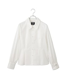 VIS（ビス）の「【MARY QUANT×VIS】フリルカラーペプラムシャツブラウス（シャツ/ブラウス）」