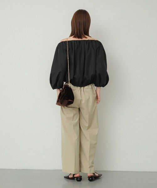 SENSE OF PLACE by URBAN RESEARCH（センスオブプレイスバイアーバンリサーチ）の「ベロアバッグ（ハンドバッグ・レディース・MUSTARD/BROWN/PURPLE・one）」の11枚目の写真