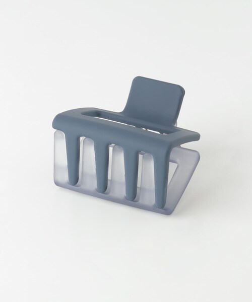 SMELLY（スメリー）の「スクエアマットカラーバンス（バレッタ/ヘアクリップ・レディース・BEG/BLU・-）」の22枚目の写真