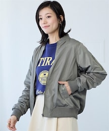 nissen | MA-1ボンバージャケット（はっ水）＜大きいサイズ有＞(MA-1)