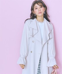 marun | ＜大きいサイズ＞トレンチコート　marun(トレンチコート)