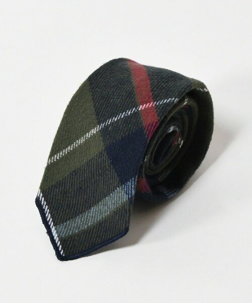 ADAM ET ROPE'（アダムエロペ）の「【ENGINEERED GARMENTS】Neck Tie（ネクタイ・メンズ・グリーン・F）」の2枚目の写真