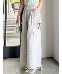 dazzlin | サイドーオープンワイドカーゴパンツ(カーゴパンツ)