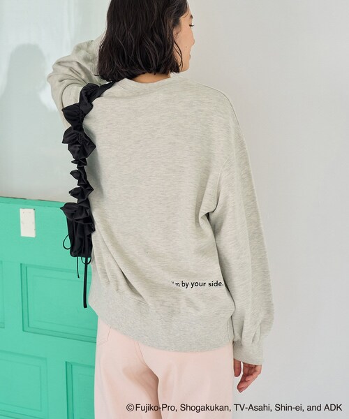 ROPE' PICNIC(ロペピクニック)の「【ドラえもんコレクション】裏毛スウェット(スウェット・レディース・ライトグレー/ピンク・38)」の22枚目の写真