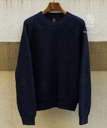 ADAM ET ROPE' | 【BATONER for WILD LIFE TAILOR】EX MIXED COLOR SIGNATURE CREW NECK(ニット/セーター)