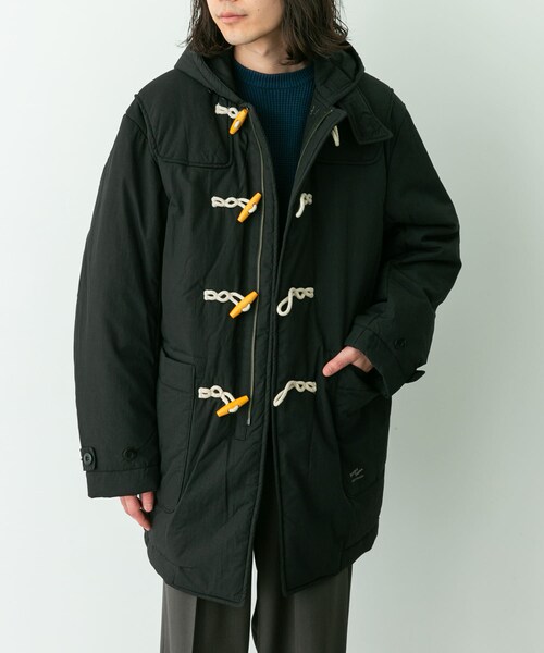 URBAN RESEARCH Sonny Label（アーバンリサーチサニーレーベル）の「ARMY TWILL　Cotton Nylon Duffel Coat（その他アウター・メンズ・NAVY/BLACK・M/L）」の5枚目の写真