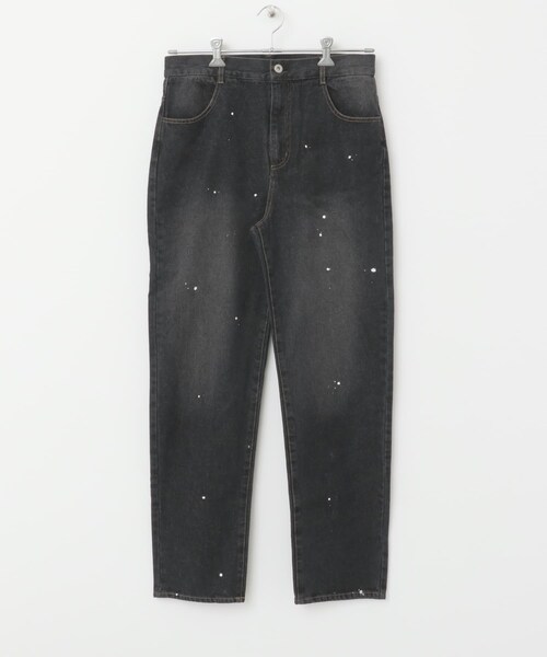 ITEMS URBANRESEARCH（アイテムズ アーバンリサーチ）の「11oz PAINT STRAIGHT DENIM（デニムパンツ・メンズ・BLU/BLK・M/L）」の11枚目の写真
