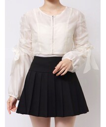 RESEXXY | ビッグリボンシアーブルゾン(ブルゾン)