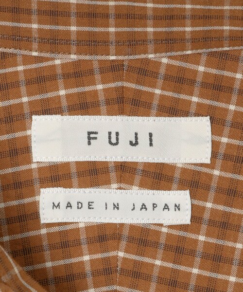 URBAN RESEARCH(アーバンリサーチ)の「FUJI COTTON CHECK SHIRTS(シャツ/ブラウス・メンズ・GRAY/BROWN・4/5)」の15枚目の写真