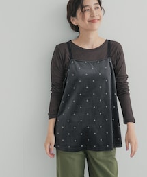 URBAN RESEARCH DOORS | 刺繍ベロアキャミチュニック(キャミソール)