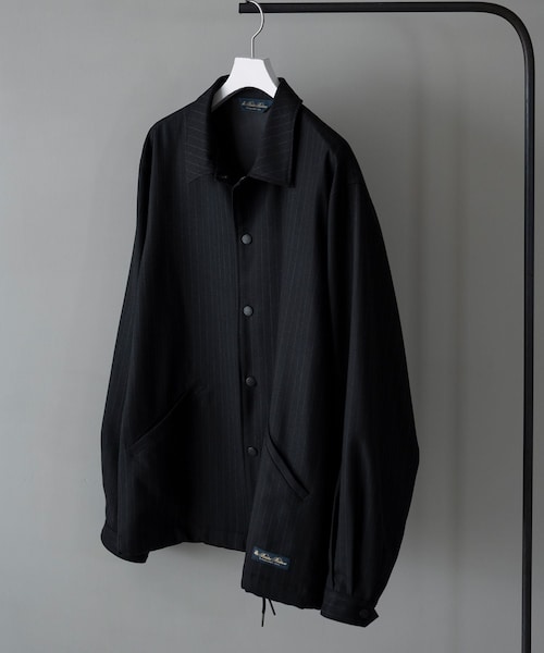 ADAM ET ROPE'(アダムエロペ)の「《別注》【Brooks Brothers/ブルックス ブラザーズ】EX COACH JKT(その他アウター・メンズ・ブラック・L/M/XL)」の4枚目の写真