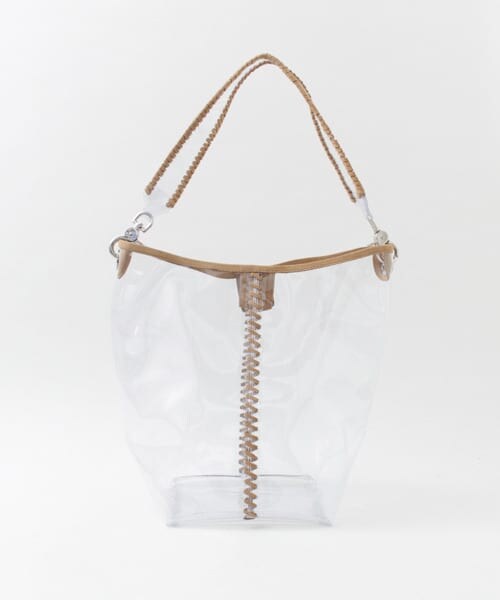 URBAN RESEARCH（アーバンリサーチ）の「MONDRINA　TAISIE BEACH BAG（トートバッグ・レディース・camel/bone/ice blue・one）」の4枚目の写真